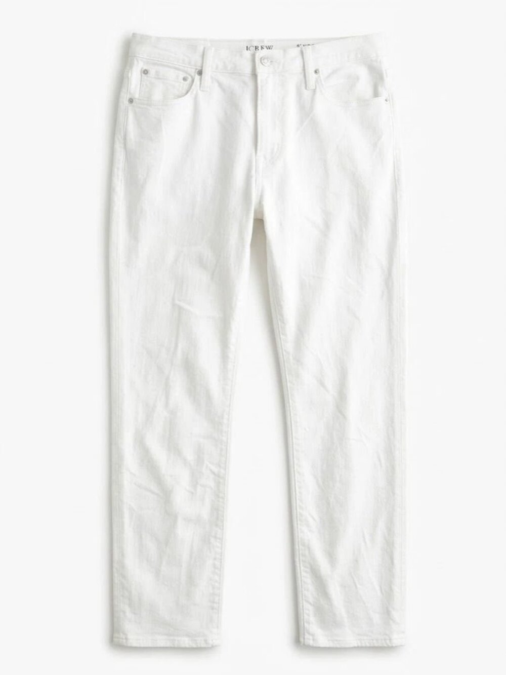 J.Crew 9" Vintage Slim Straight Women's White Jeans Size 32